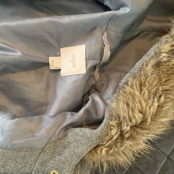 ❄️ J Crew Size 2 Parka Style Coat ❄️ - Picture 5 of 6